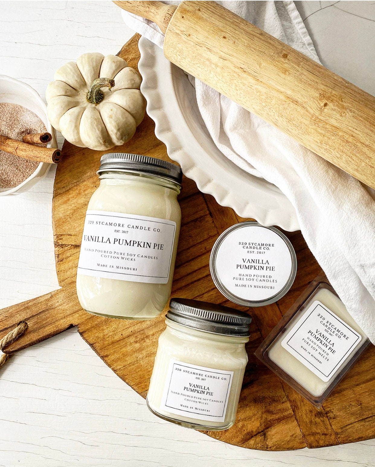 Vanilla Pumpkin Pie