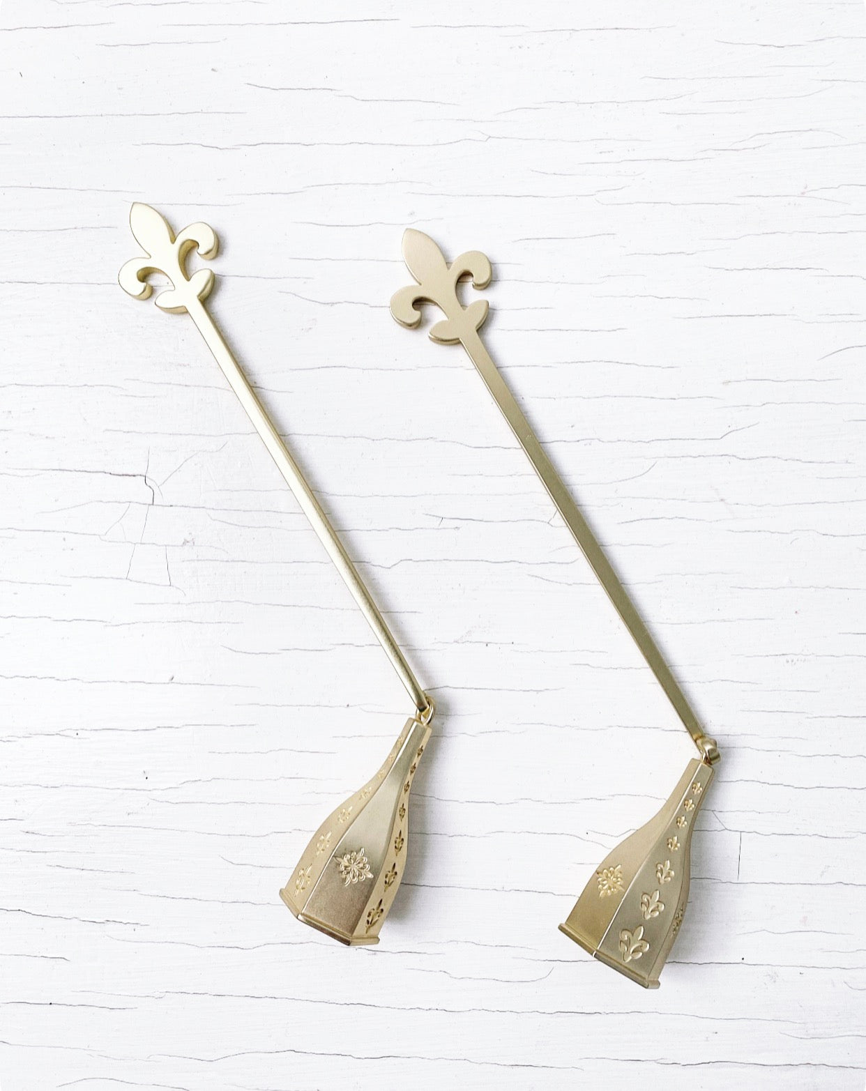 Fleur de lis Gold Candle Snuffer